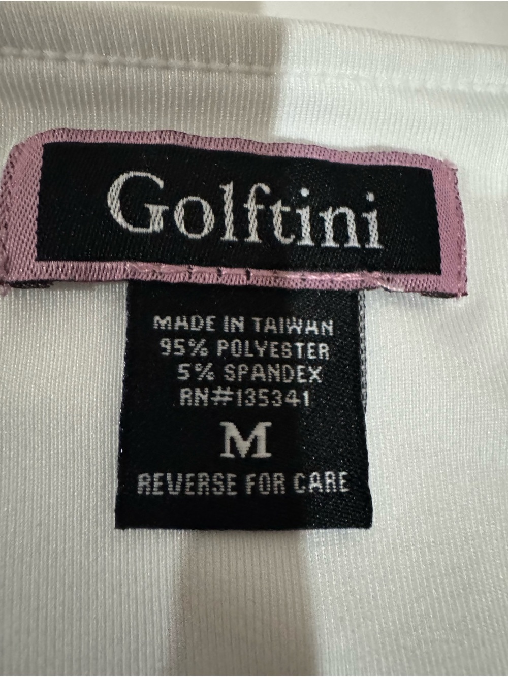 Golftini White Women’s Top Golf Skort with Mesh Hem Size Medium - Picture 11 of 11